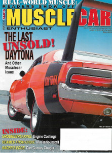 MUSCLECAR ENTHUSIAST 2004 MAY - ENGINE COATINGS, DAN GURNEY COUGAR, DAYTONA*